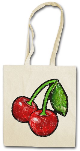 Tattoo cherries hipster bag - bag,