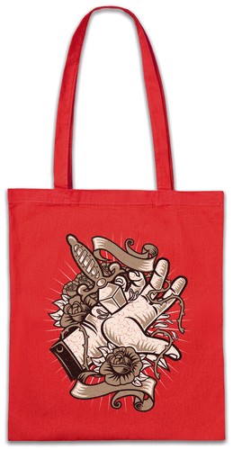 Shopper mano pugnale - mano,