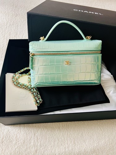 Borsa chanel 26k turchese - borsa,