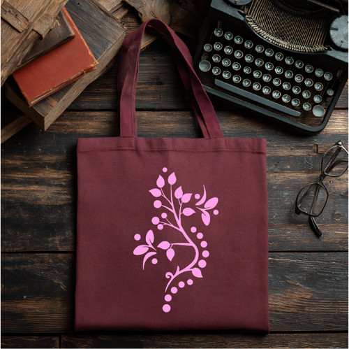Borsa tote marrone rosa - borsa,