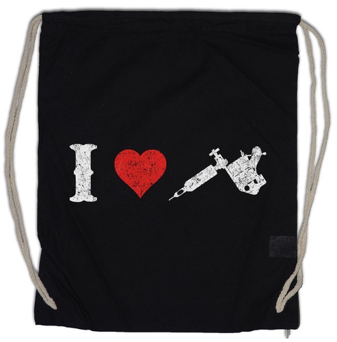 Love tattoo gun - gun, logo